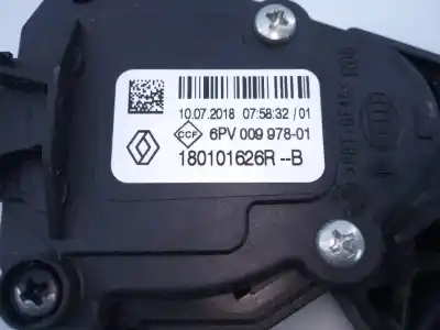 Second-hand car spare part accelerator pedal for renault master kipper l2h1 3.5t oem iam references 180101626r e2-a1-38-7 6pv0099781