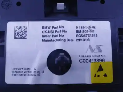 Peça sobressalente para automóvel em segunda mão quadrante por bmw mini (r56) cooper d referências oem iam 913951502 e3-a2-51-4 bm503931