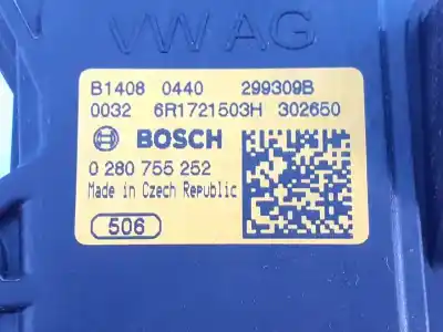 Автозапчастина б/у педаль акселератора для seat toledo (kg3) style посилання на oem iam 0280755252 e2-a1-23-4 6r1721503h