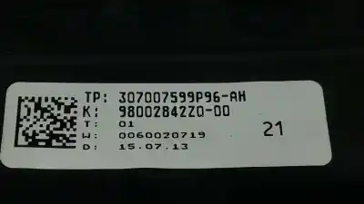 Автозапчастина б/у кермо для citroen ds5 urban hybrid4 посилання на oem iam 98002842z000 e1-a4-18-2 307007599p96ah