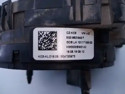 Автозапчасти б/у кольцо подушки безопасности за skoda octavia combi (5e5) ambition ссылки oem iam 5q0953549f e2-a1-38-7 