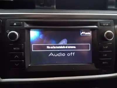 Peça sobressalente para automóvel em segunda mão módulo / sistema de navegação gps por toyota auris active referências oem iam fa081155 e3-b2-19-1 10r030232