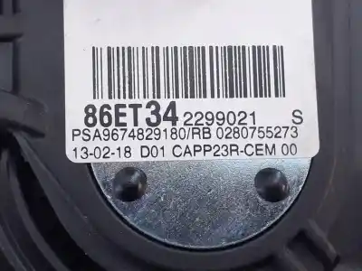 Pezzo di ricambio per auto di seconda mano pedale dell acceleratore per peugeot 3008 gt riferimenti oem iam 9674829180 e3-b2-35-2 0280755273