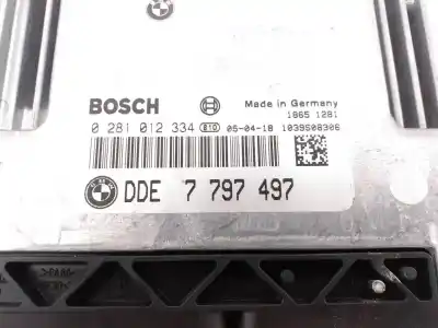 Second-hand car spare part ecu engine control for bmw serie 3 berlina (e90) 320d oem iam references 7797497 e3-a2-31-3 0281012334
