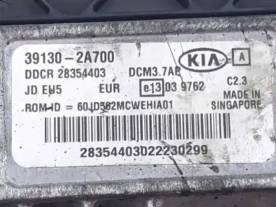 İkinci el araba yedek parçası ecu motor kontrol cihazi için kia cee´d drive oem iam referansları 391302a700  