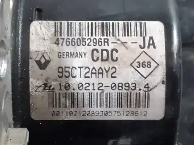 Second-hand car spare part abs for renault megane iii berlina 5 p expression oem iam references 95ct2aay2 p3-a8-2-5 