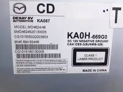 İkinci el araba yedek parçası gps navigasyon sistemi için mazda cx-5 style 2wd oem iam referansları 904569462446  ka0g66cm0