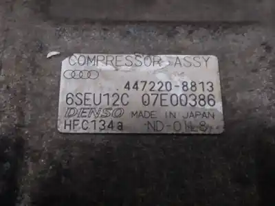 Автозапчасти б/у компрессор кондиционера воздуха за audi a6 avant (4b5) 2.5 v6 24v tdi ссылки oem iam 4472208813 p3-b2-12-1 6seu12c