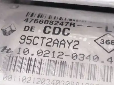 Peça sobressalente para automóvel em segunda mão abs por renault megane iii berlina 5 p authentique referências oem iam 476608247r  