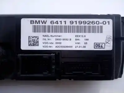 Peça sobressalente para automóvel em segunda mão comando de sofagem (chauffage / ar condicionado) por bmw serie 1 berlina (e81/e87) 118d referências oem iam 919926001 e3-a2-23-2 