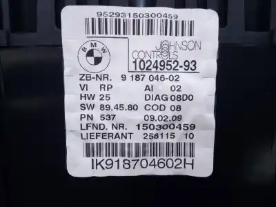 Peça sobressalente para automóvel em segunda mão quadrante por bmw serie 1 berlina (e81/e87) 118d referências oem iam 918704602 e3-a2-30-3 
