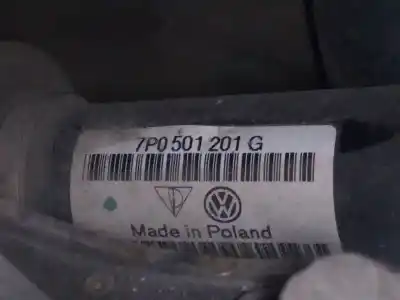 Автозапчастина б/у трансмісія задня ліва для porsche cayenne (typ 92aa) diesel platinum edition посилання на oem iam 7p0501201g  