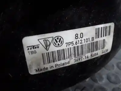 Автозапчастина б/у гальмівний серво для porsche cayenne (typ 92aa) diesel platinum edition посилання на oem iam 7p5612101b p3-b9-19-6 