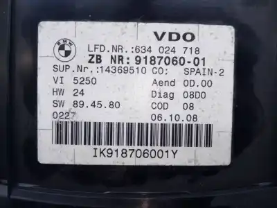 Peça sobressalente para automóvel em segunda mão quadrante por bmw serie 3 coupe (e92) 320d referências oem iam 918706001 e3-a2-30-3 634024718
