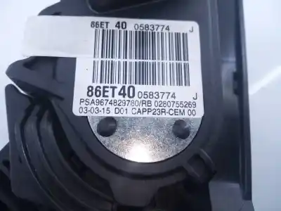 Автозапчастина б/у педаль акселератора для citroen c4 picasso exclusive посилання на oem iam 9674829780 e3-b2-34-3 