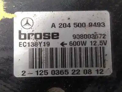 Recambio de automóvil de segunda mano de electroventilador para mercedes clase cls (w218) cls 250 cdi be (218.303) referencias oem iam a2045000493  908003672