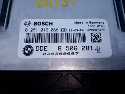 Second-hand car spare part ecu engine control for bmw serie 1 berlina (e81/e87) 116d oem iam references 850628101 e3-a2-34-4 0281016068