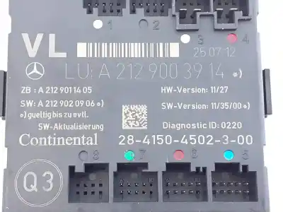 Recambio de automóvil de segunda mano de modulo elevalunas delantero izquierdo para mercedes clase cls 2.1 cdi referencias oem iam a2129003914 a2129011405 e3-a1-4-1 