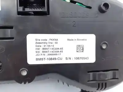 Second-hand car spare part dashboard for ford c-max (ceu) trend oem iam references bm5t10849cu e3-b3-34-3 