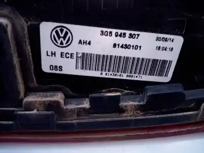 Tweedehands auto-onderdeel linker achterlamp in deur voor volkswagen passat lim. (3g2) sport bmt oem iam-referenties 3g5945307  