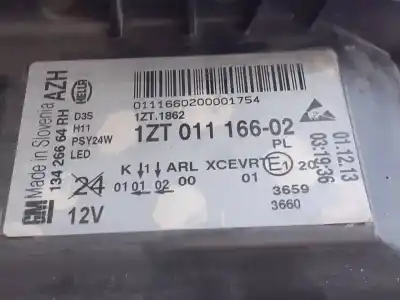 Piesă de schimb auto la mâna a doua far dreapta pentru opel insignia berlina excellence referințe oem iam 1zt01116602 e2-b6-44-2 