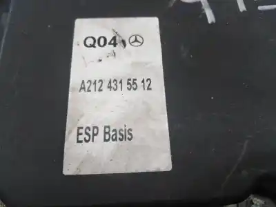 Second-hand car spare part abs for mercedes clase e (w212) lim. e 200 cdi blueefficiency (212.005) oem iam references a2124315512  0265236464