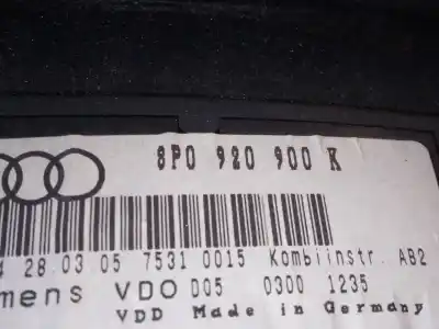 Автозапчасти б/у приборная доска за audi a3 (8p) 1.9 tdi ссылки oem iam 8p0920900k e2-a1-15-4 