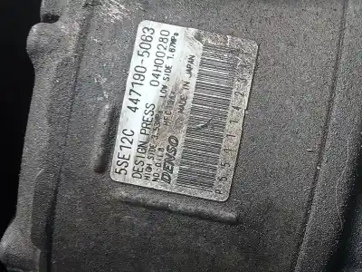 Peça sobressalente para automóvel em segunda mão compressor de ar condicionado a/a a/c por dodge caliber se referências oem iam 4471905063 p3-b2-2-3 