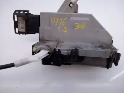 Peça sobressalente para automóvel em segunda mão fechadura da porta traseira esquerda por peugeot 308 confort referências oem iam  e1-a4-4-1 