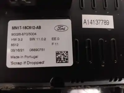 Автозапчасти б/у климат-контроль за ford puma hybrid st-line ссылки oem iam mn1t18c612ab e3-b3-40-3 klxnc18c612