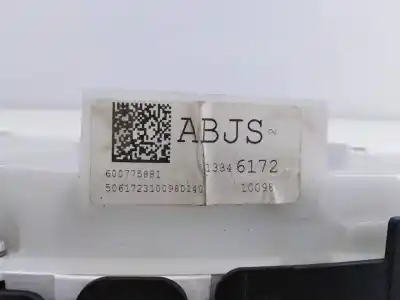 Peça sobressalente para automóvel em segunda mão quadrante por opel meriva b cosmo referências oem iam 13346172 e2-b6-23-4 