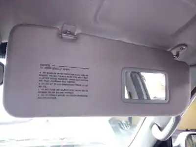 Peça sobressalente para automóvel em segunda mão para-sol direito por hyundai terracan (hp) 2.9 crdi cat referências oem iam 