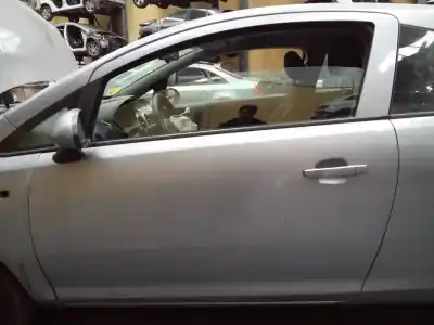 Second-hand car spare part left front door for opel corsa d cosmo oem iam references 