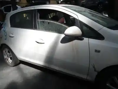 Second-hand car spare part front right door for opel corsa d selective oem iam references   