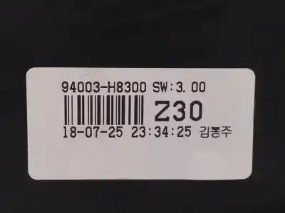Peça sobressalente para automóvel em segunda mão quadrante por kia rio (yb) drive referências oem iam 94003h8300 e2-b5-28-1 