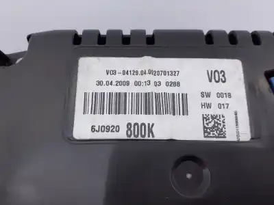 Peça sobressalente para automóvel em segunda mão quadrante por seat ibiza sc (6j1) reference referências oem iam 6j0920800k e2-a1-25-3 a2c53332250