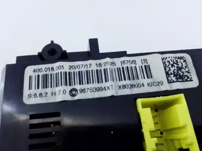 Second-hand car spare part climate control for citroen c3 selection oem iam references 96753994xt e3-b2-25-4 400018001