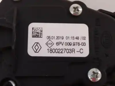 Автозапчастина б/у педаль акселератора для dacia logan ii comfort посилання на oem iam 180022703r e2-a1-39-7 