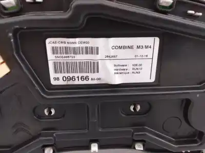 Автозапчастина б/у панель інструментів для citroen c-elysée exclusive посилання на oem iam 9809616680 e1-a4-50-1 