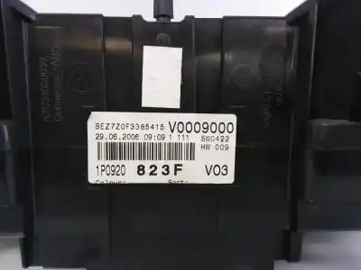 Peça sobressalente para automóvel em segunda mão quadrante por seat leon (1p1) sport referências oem iam 1p0920823f e1-b6-50-4 v0009000