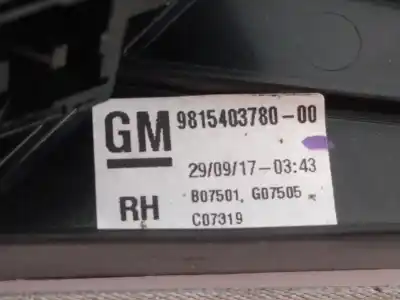 Автозапчасти б/у задний правый стеклорегулятор за opel grandland x excellence ссылки oem iam 9815403780 e1-b3-31-1 