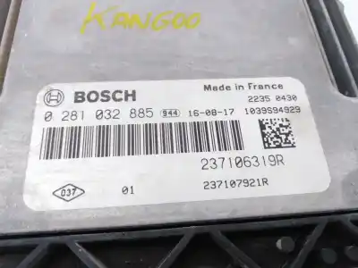 Second-hand car spare part ecu engine control for renault kangoo expression oem iam references 237106319r e2-a1-32-8 0281032885