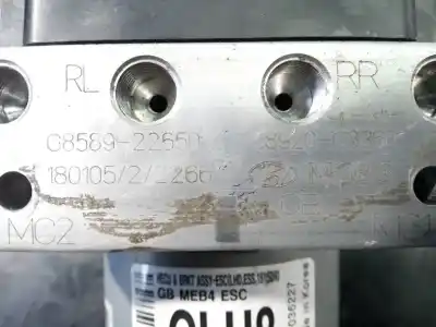 Second-hand car spare part abs for hyundai i20 trend oem iam references 0858922650 p3-a8-28-4 18010522266