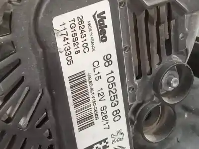 Pezzo di ricambio per auto di seconda mano alternatore per opel crossland x excellence riferimenti oem iam 9810525380 p3-a4-3-4 117413305