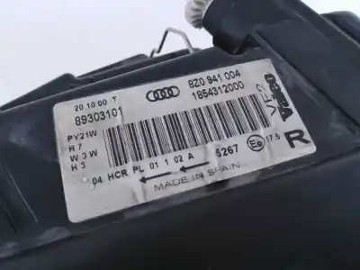 Second-hand car spare part right headlight for audi a2 (8z) 1.4 tdi (55kw) oem iam references 8z0941004 e1-b6-42-2 1854312000