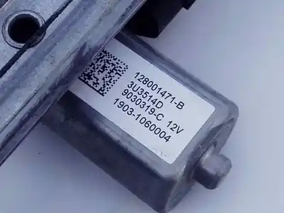 Second-hand car spare part passenger side right window regulator for dacia dokker express ambiance oem iam references 128001471b e1-a1-40-2 9030319c