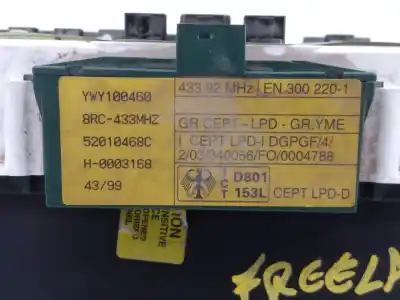 Pezzo di ricambio per auto di seconda mano pannello degli strumenti per land rover freelander (ln) 2.0 di familiar (72kw) riferimenti oem iam 8rc433mhz e1-b4-23-2 