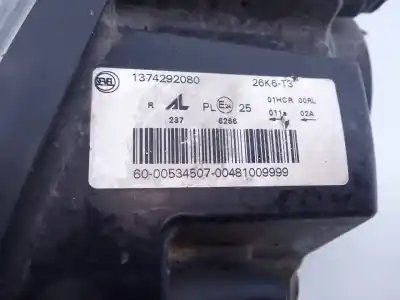 Recambio de automóvil de segunda mano de faro derecho para fiat ducato furgón 35 (290) 150 (rs: 3450 mm) (l2h1) referencias oem iam 1374292080 e2-b2-3-1 