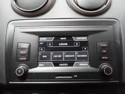 Second-hand car spare part AUDIO SYSTEM / RADIO CD for SEAT IBIZA (6P1)  OEM IAM references   