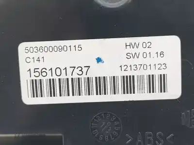 Pezzo di ricambio per auto di seconda mano controllo climatico per alfa romeo giulietta (191) distinctive riferimenti oem iam 156101737  503600090115